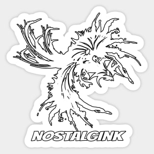 Nostalgink Pocket T Sticker